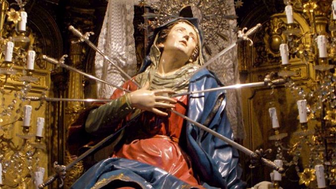 The compassion and joy of Our Lady of Sorrows