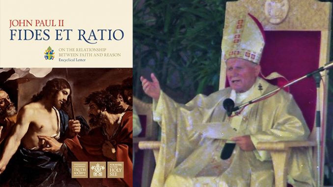 The influence and impact of Fides et Ratio at 25