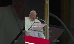 Papa Francisco "Recemos por la paz, basta con la guerra" #papafrancisco #popefrancis