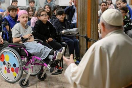 Pope Francis Makes Surprise Visit to 200 Children for Catechism in Rome Suburb| National Catholic Register