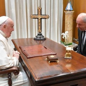 Pope Francis receives Hungarian President