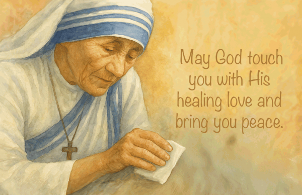 Saint Theresa Pray For Healing