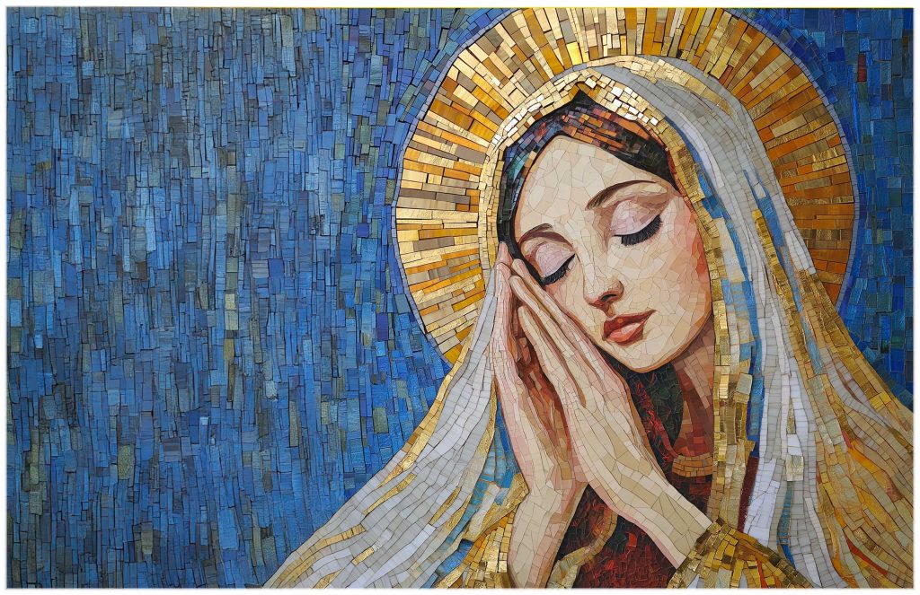 Marian Mass Card