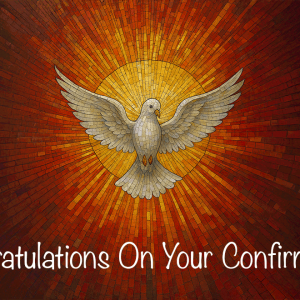 Confirmation Mass Card