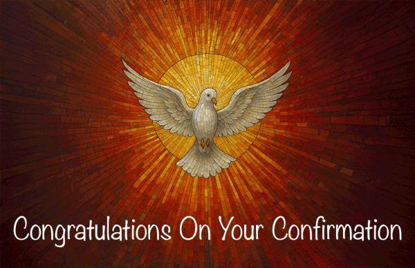 Confirmation Mass Card